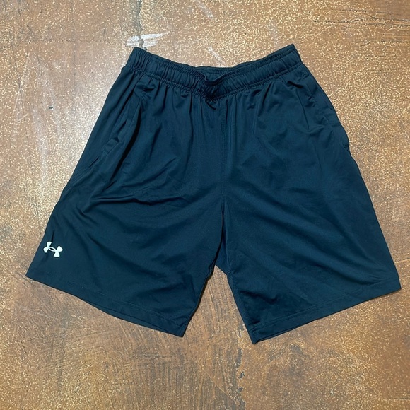 Under Armour - Mens Raid 2.0 Shorts, size large US mens, color black. - Picture 2 of 4